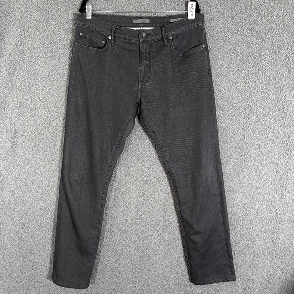 John Varvatos JV702 Slim Fit Stretch Jeans - Men's Size 34*31 - Black - Picture 1 of 10